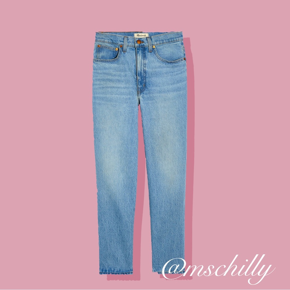 Madewell Balloon Denim Jeans Petite Blue Whistler Wash 25P